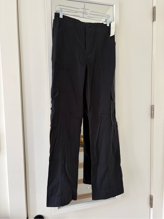Abercrombie & Fitch Pants - Abercrombie & Fitch Black Cargo Pants with Flared Leg